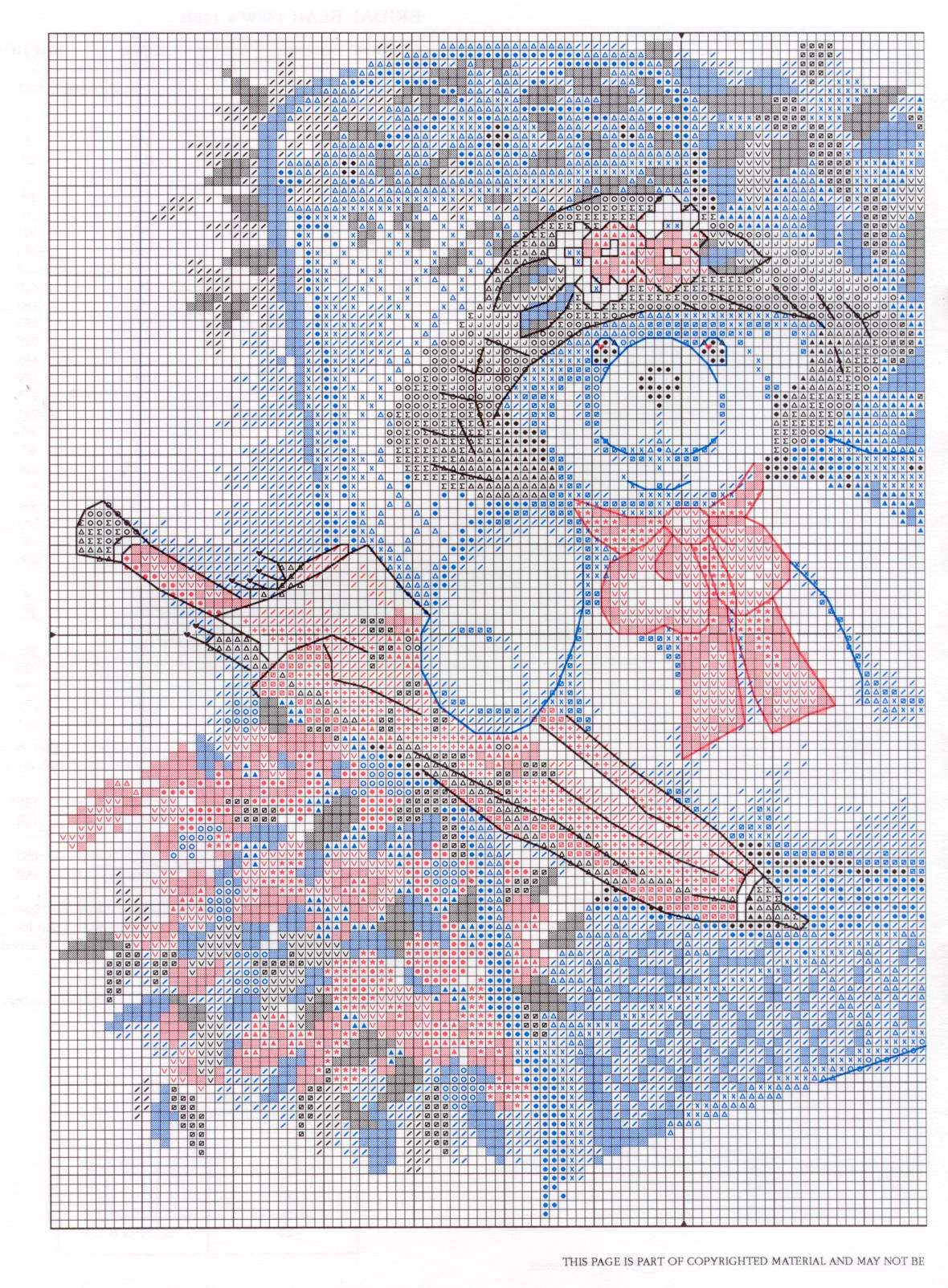 Schema punto croce Garden Bears 5