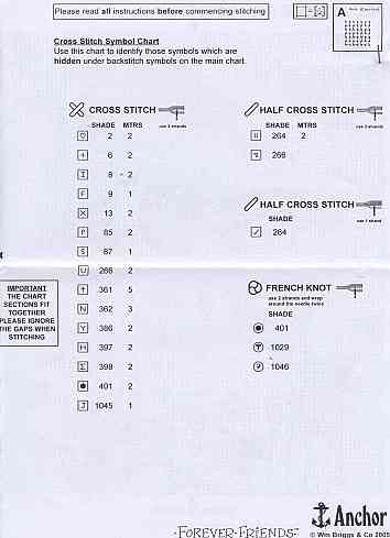 Schema punto croce Love And Kisses 5