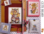 Schema punto croce Bears Cross Stitch 4