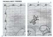 Schema punto croce Best Friends 2