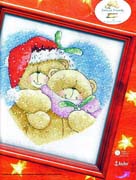 Schema punto croce Christmas Bear 7