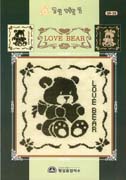 Schema punto croce Love Bears 4