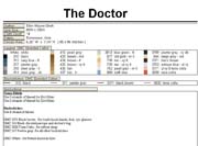 Schema punto croce Orso Dottore 3