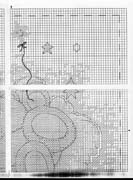 Schema punto croce Orso Sulla Nuvola 1c