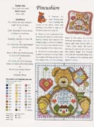 Schema punto croce Teddies 31