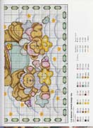 Schema punto croce Teddies 42