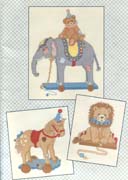 Schema punto croce Teddies Circus 3