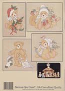 Schema punto croce Teddies Nativity 23