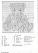 Schema punto croce Teddies Nursery 8