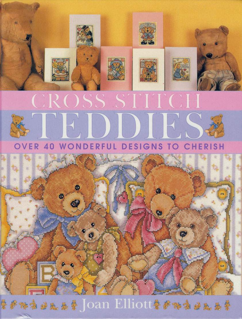 Schema punto croce Teddies 1