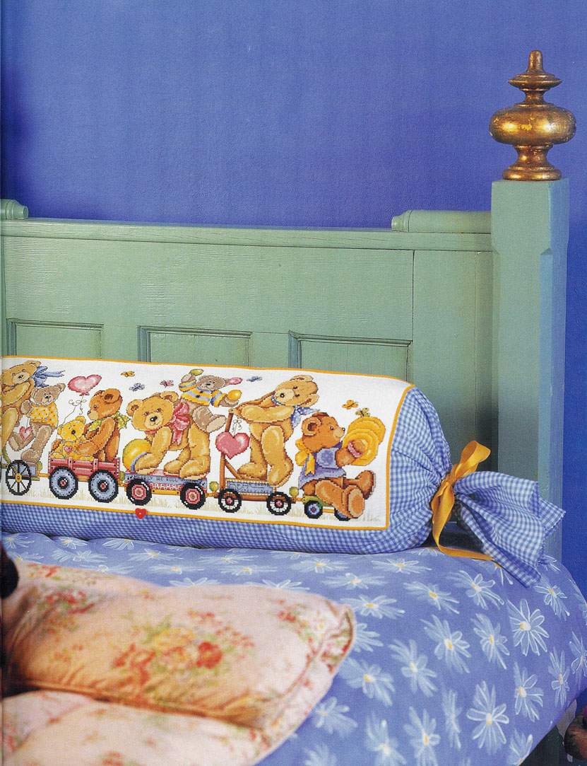 Schema punto croce Teddies 6