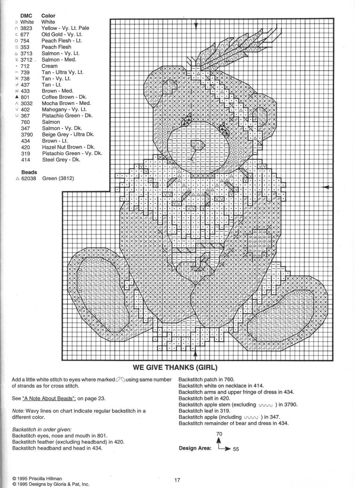 Schema punto croce Teddies For Holiday 13