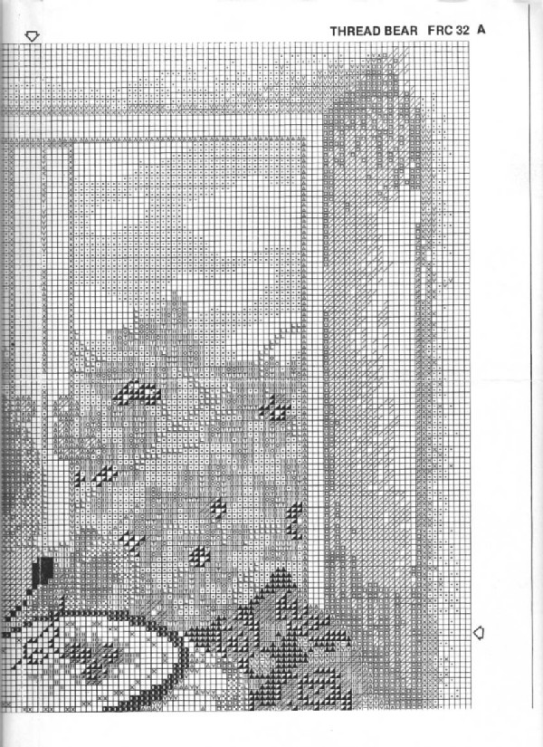Schema punto croce Thread Bear 3