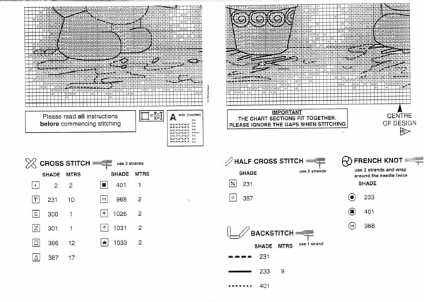 Schema punto croce With Tender Care 4