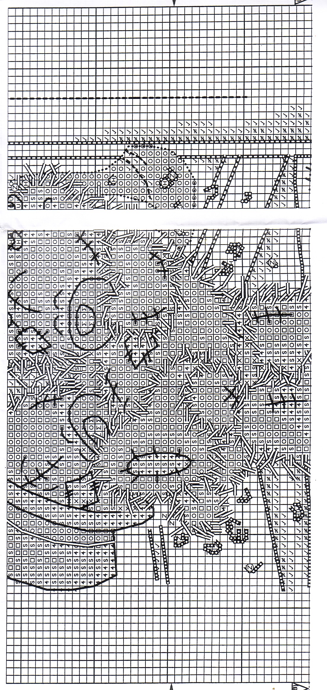 Schema punto croce Nozze 6