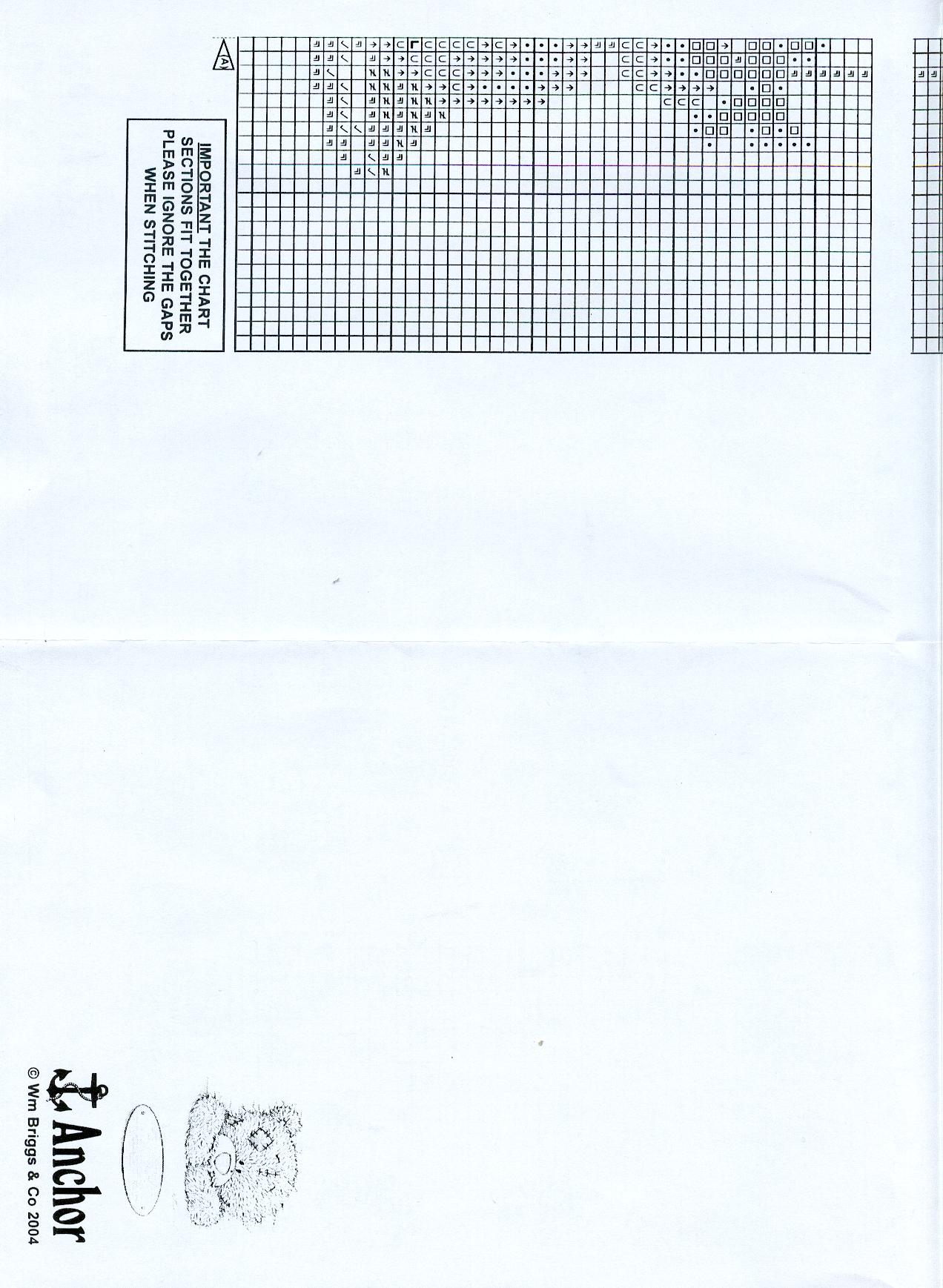 Schema punto croce Oggi Sposi 9