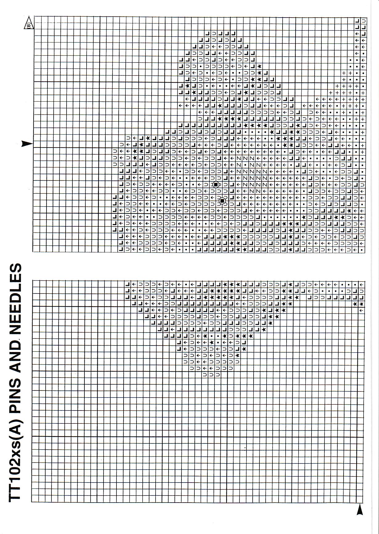 Schema punto croce Orsetto Ricama 2