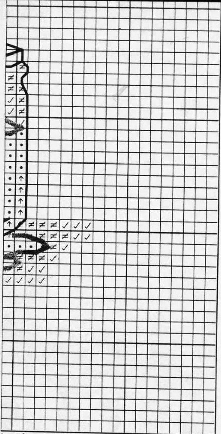 Schema punto croce Pittore 5