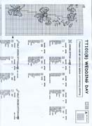 Schema punto croce Oggi Sposi 4