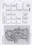 Schema punto croce Orsetto Natale 3