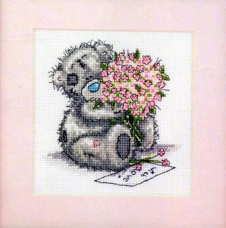 Schema punto croce Tatty Buket