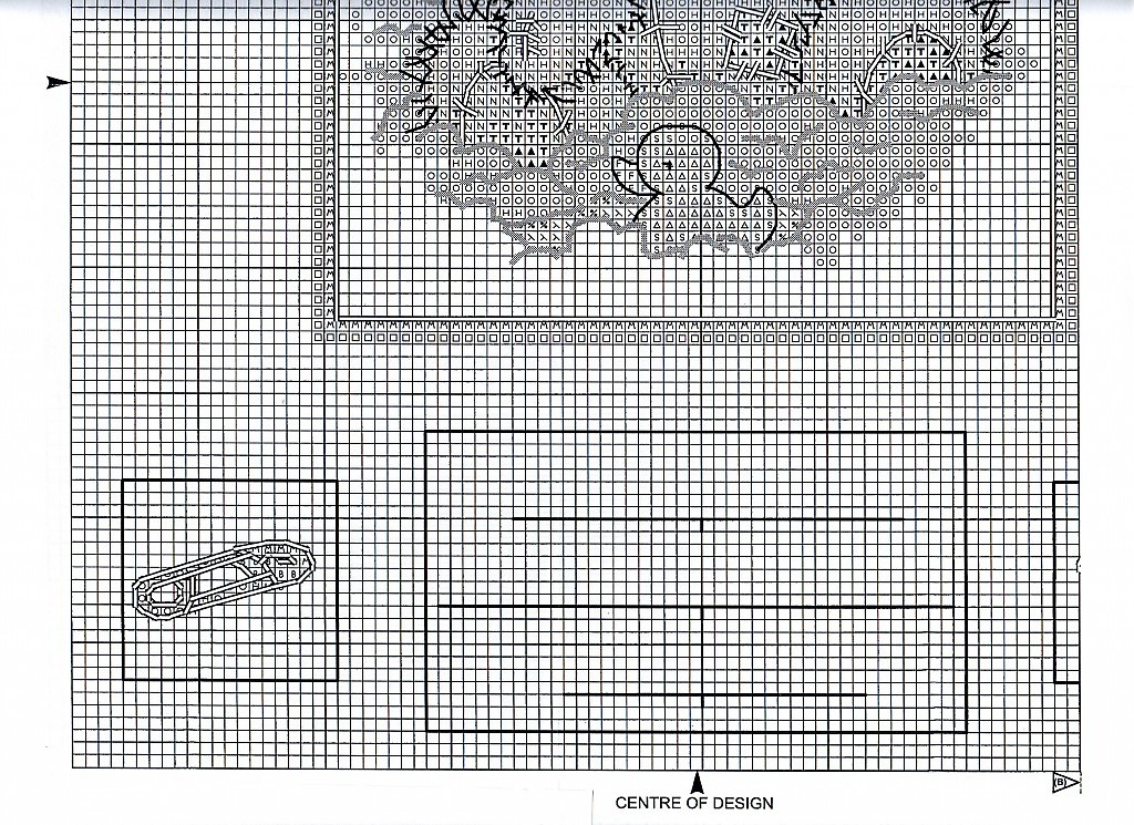 Schema punto croce Vasca Da Bagno 3