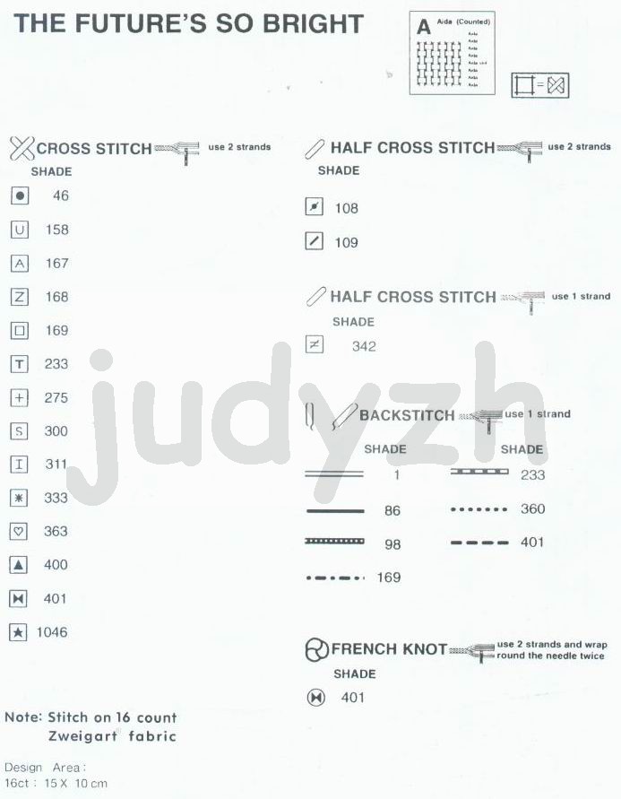 Schema punto croce Finestra 4