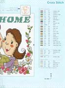 Schema punto croce Sweet Home 03