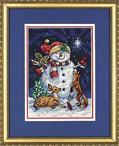 Schema punto croce Omino 1c