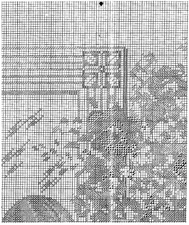 Schema punto croce Cappelli 04