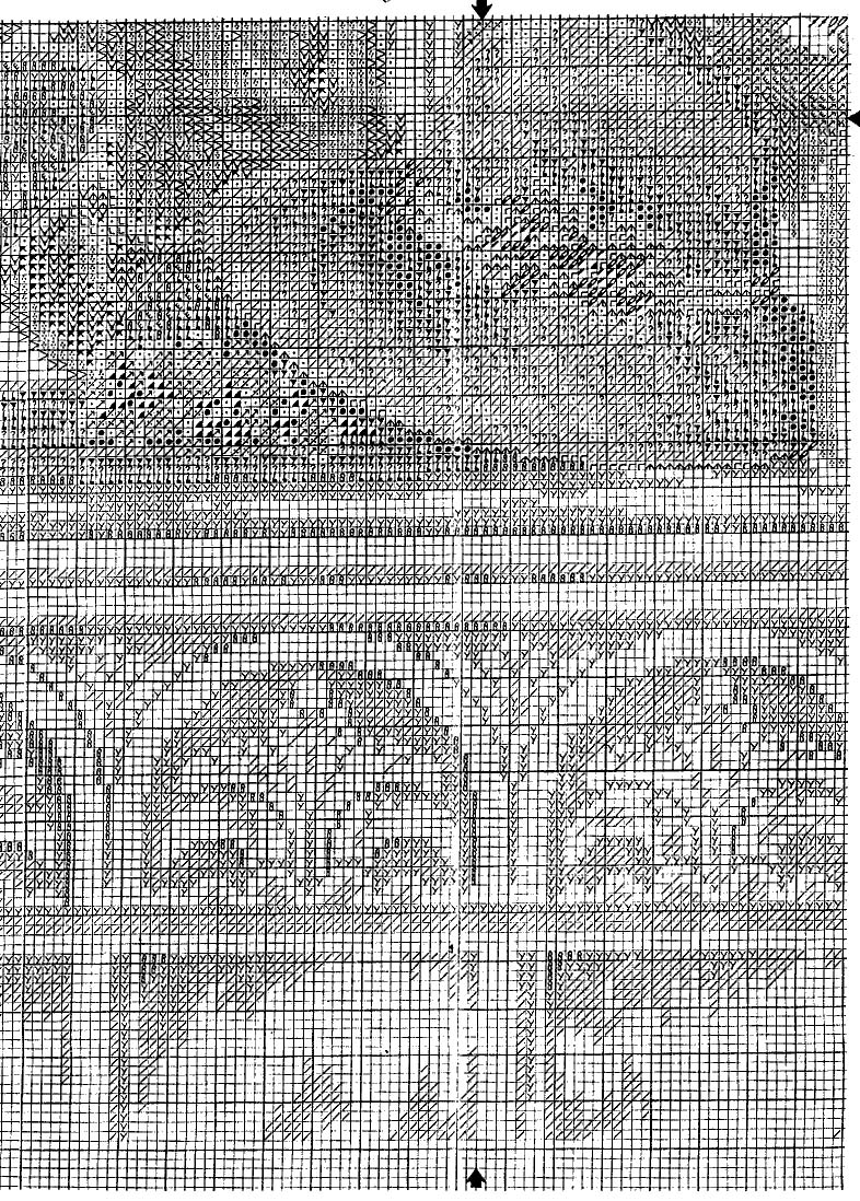 Schema punto croce Cappelli 08