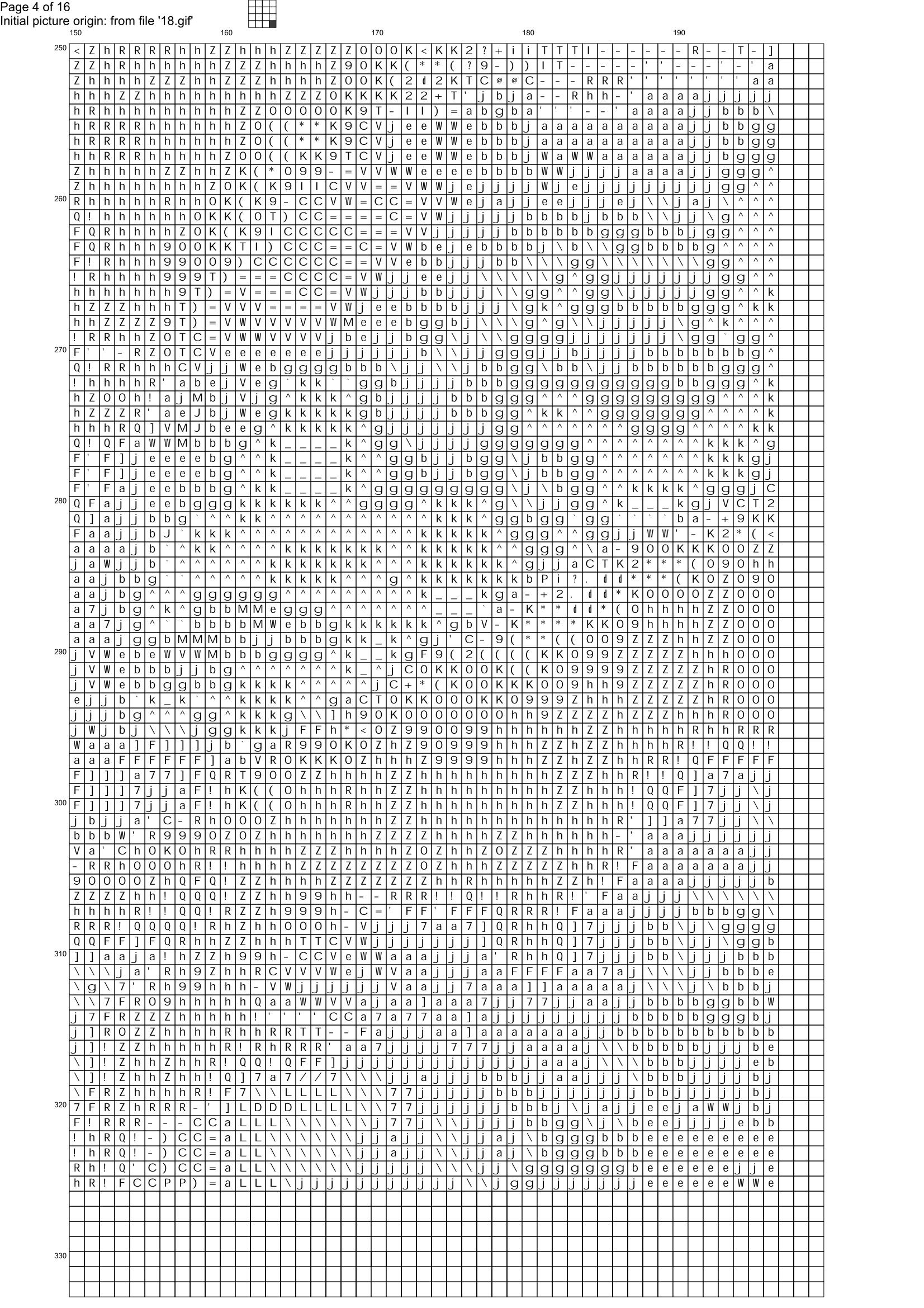 Schema punto croce Gesu Prega 04