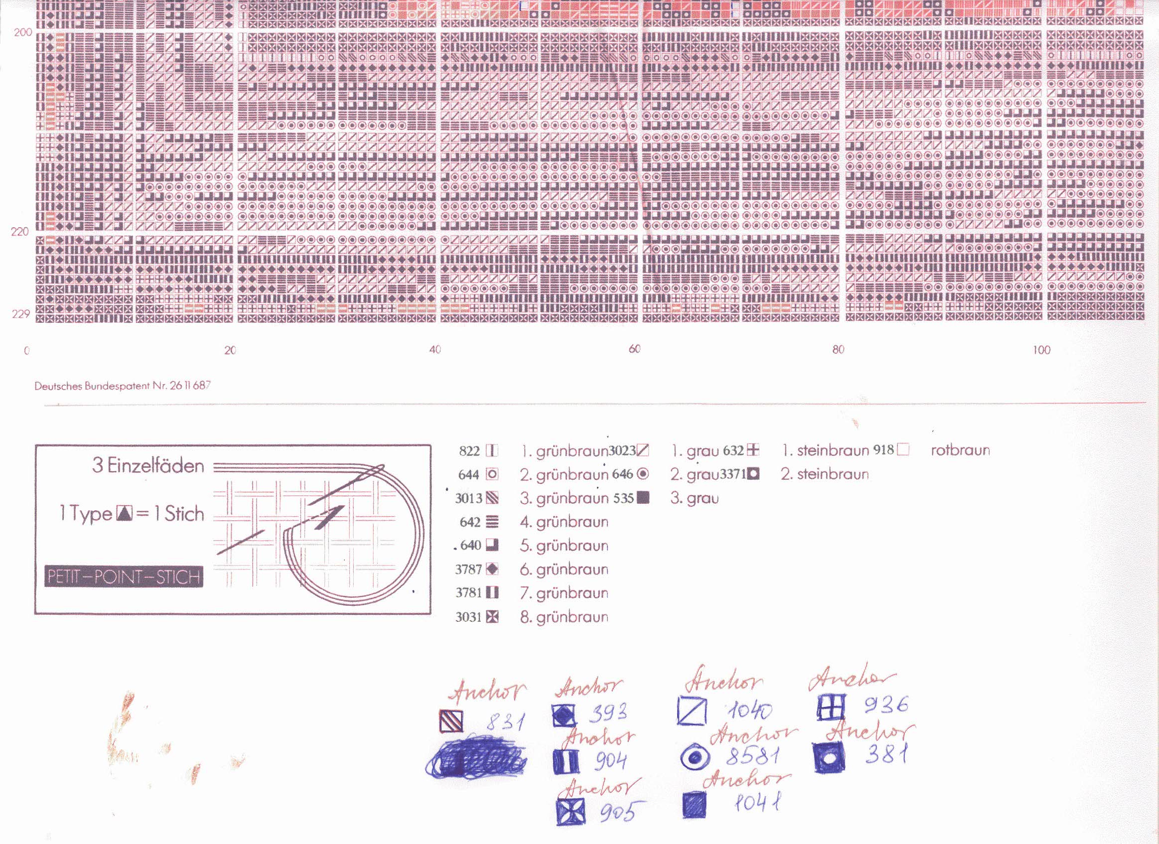 Schema punto croce Icona 05