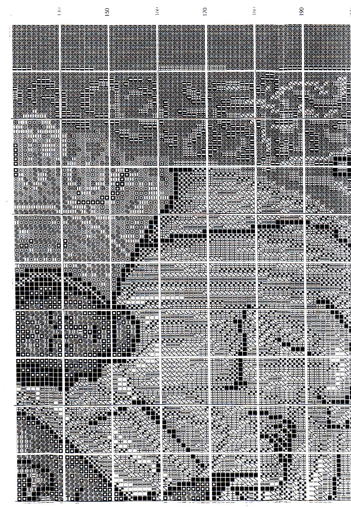 Schema punto croce Icona Di Kazan 08