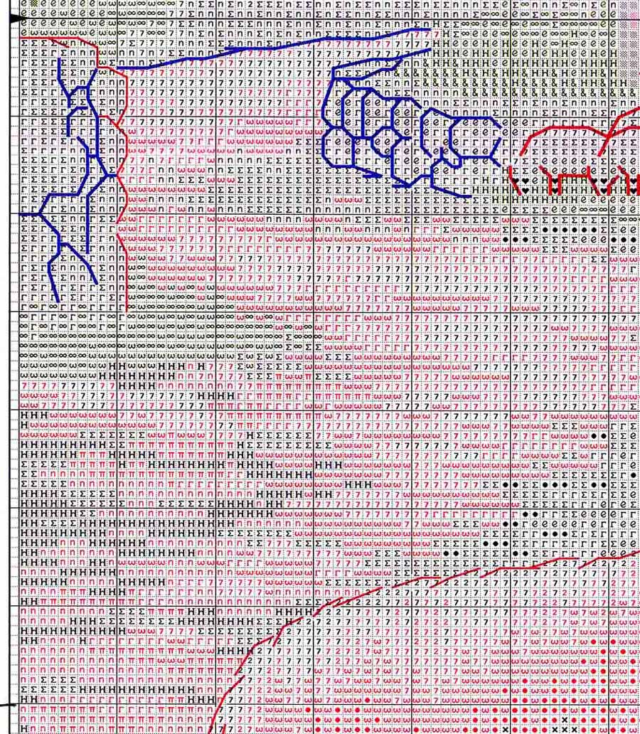 Schema punto croce Lost No More 10