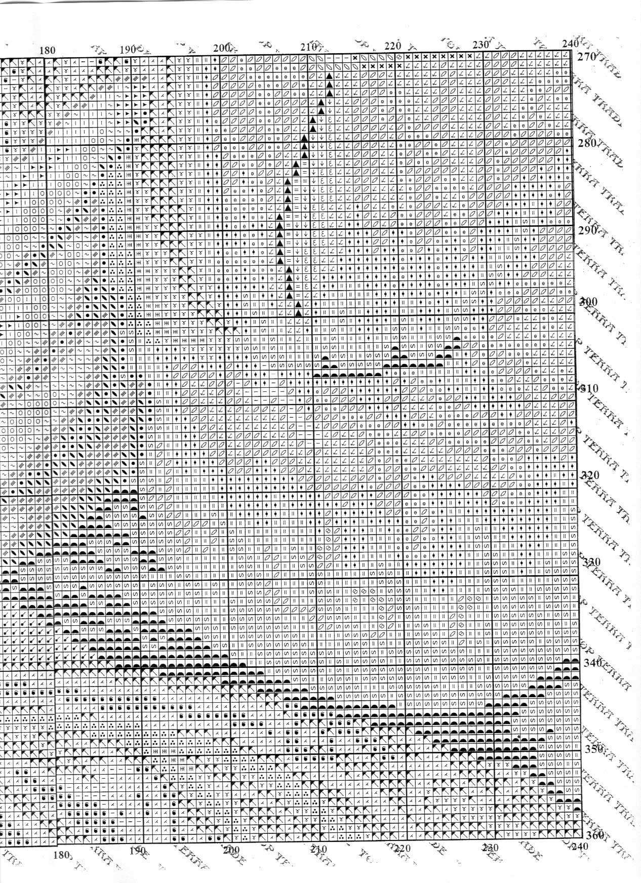 Schema punto croce Madonna E Bambino 27