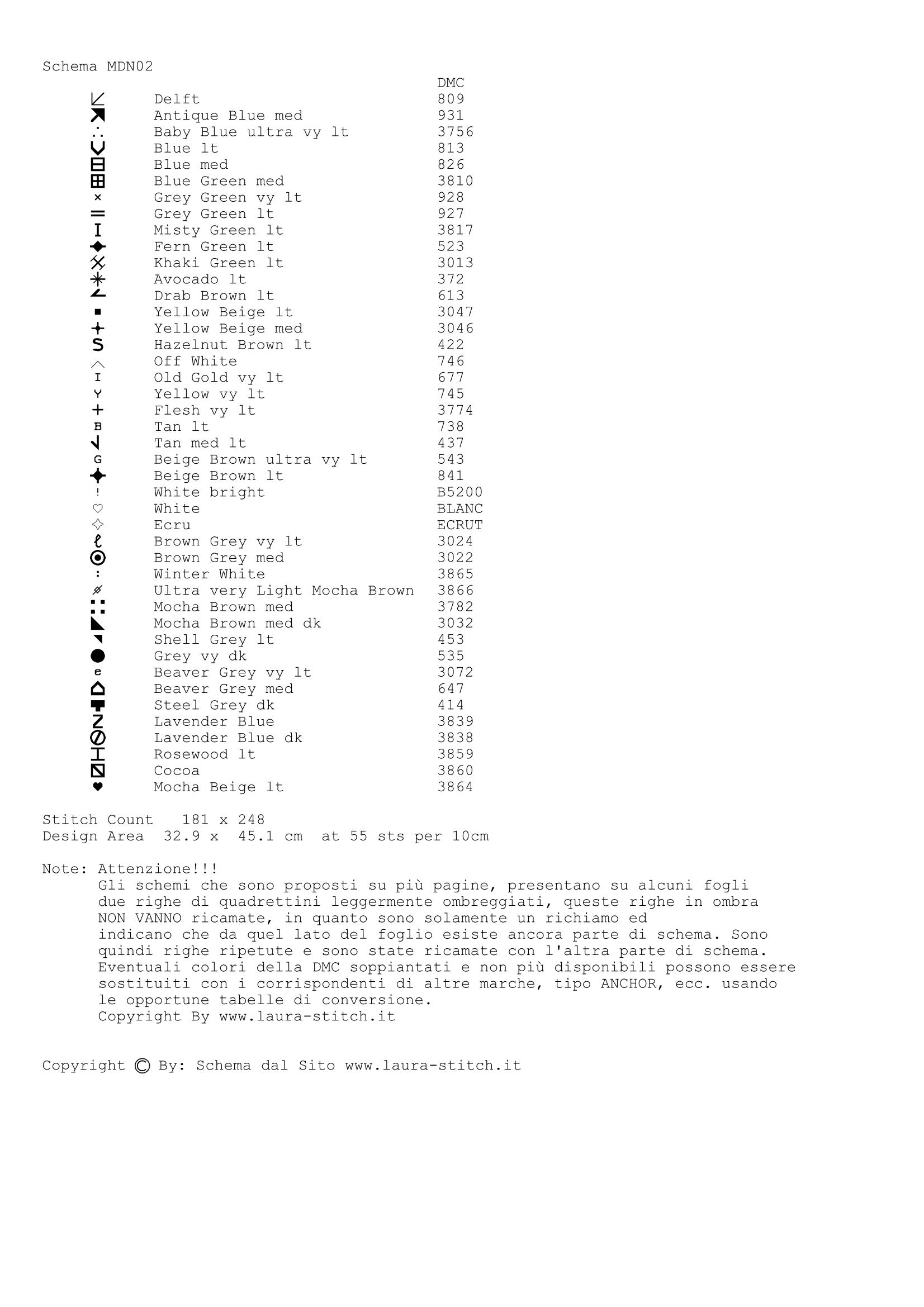 Schema punto croce Madonna E Bambino 51