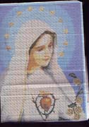Schema punto croce Cuore Di Maria 2