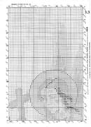 Schema punto croce Madonna E Bambino 13