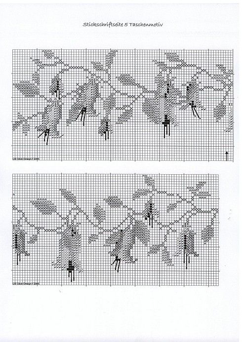 Schema punto croce Cuore 46