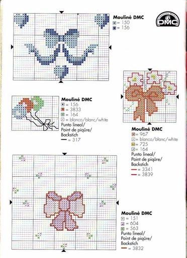 Schema punto croce Nodini 1