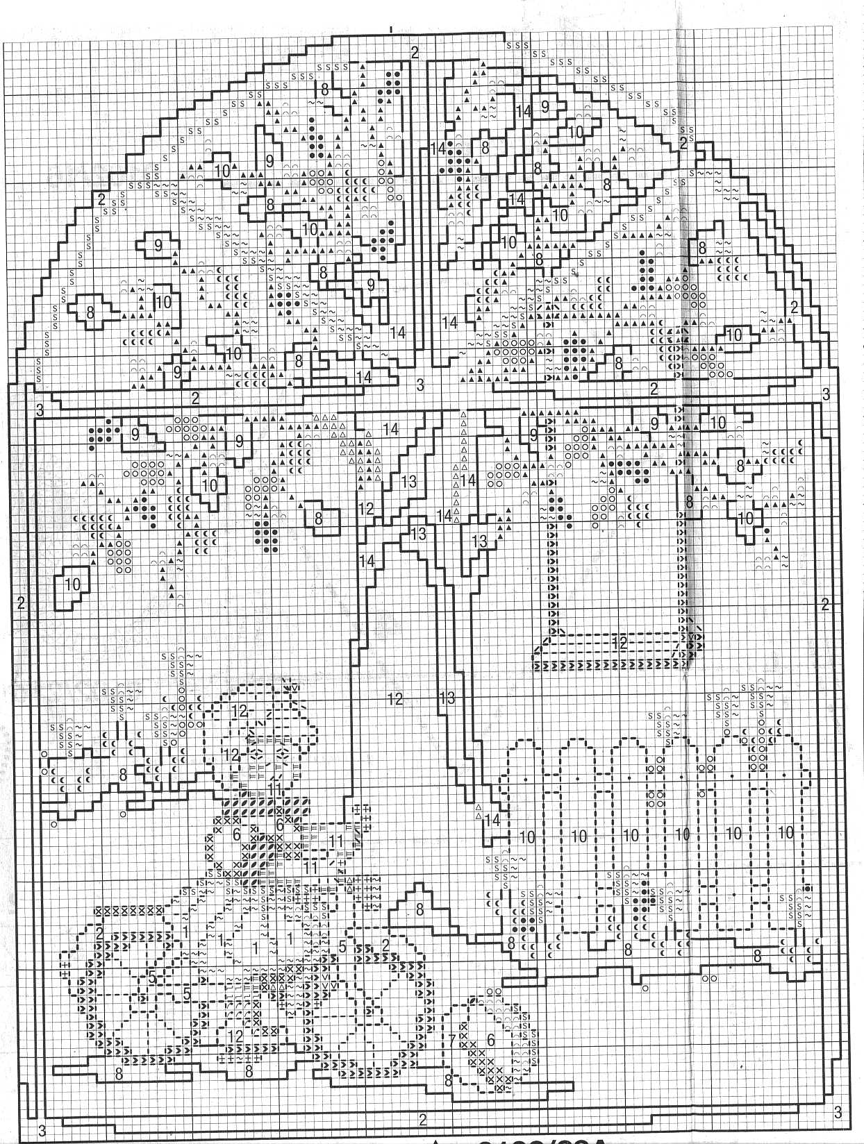 Schema punto croce Estate1b