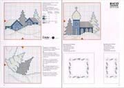 Schema punto croce Tovaglia 166