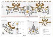 Schema punto croce Tovaglia 240